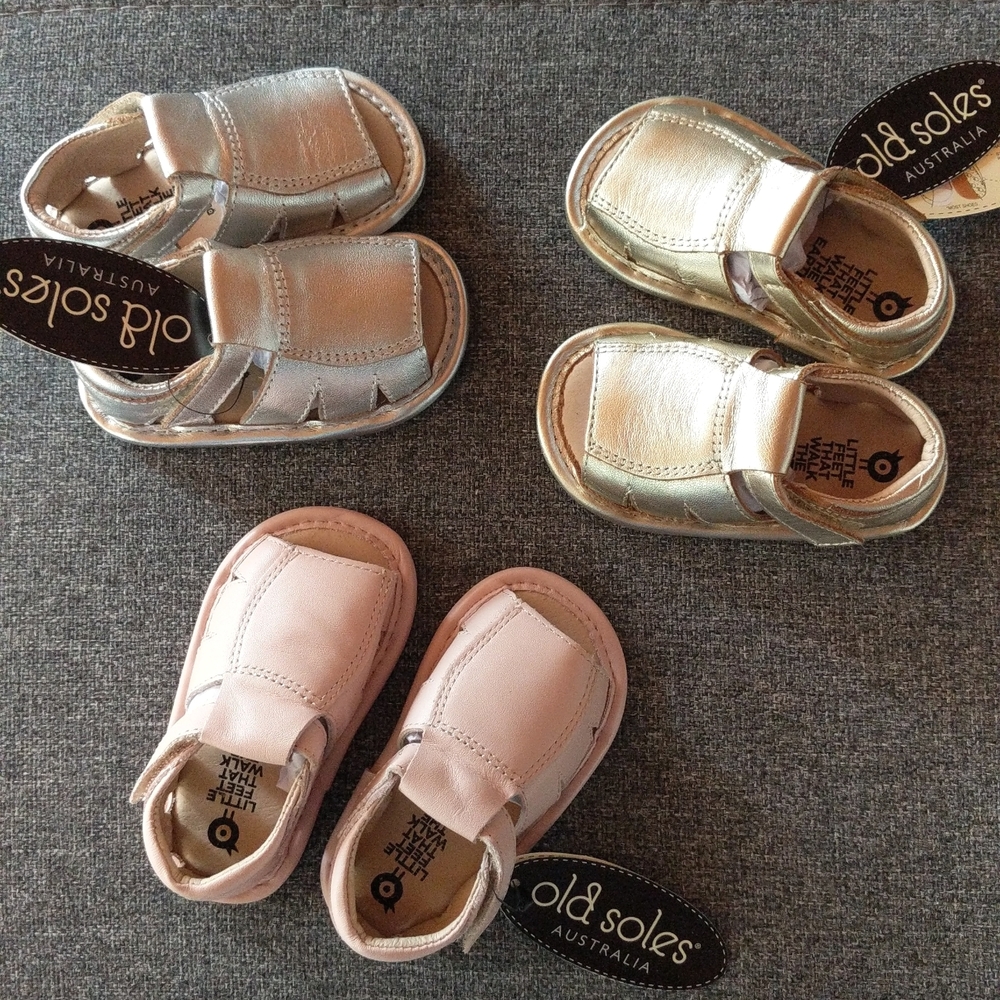 NWT Old Soles Mini Soda Leather Sandals